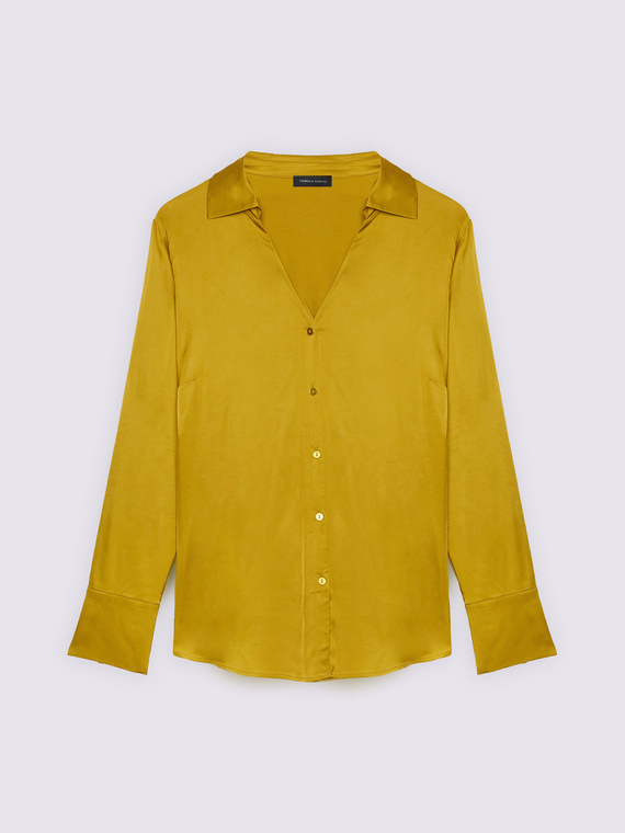 Viscose satin shirt