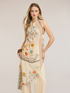 Top asimetric cu imprimeu floral image number 2