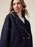 Short jacket in scuba fabric image number 2