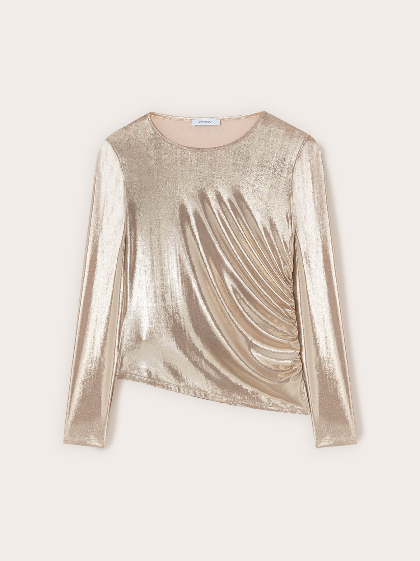 T-shirt en jersey laminé image number 4