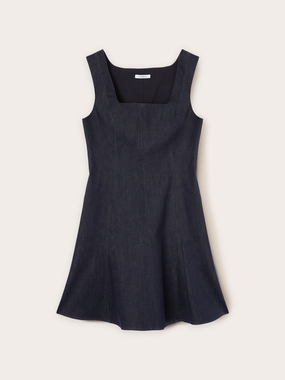 Vestito mini in denim