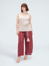 Top en satin de viscose stretch image number 0