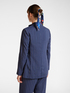 Pinstripe jacket in linen and lyocell image number 1