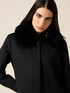 Cappotto lungo misto lana image number 2
