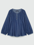 Bluse aus Denim image number 4