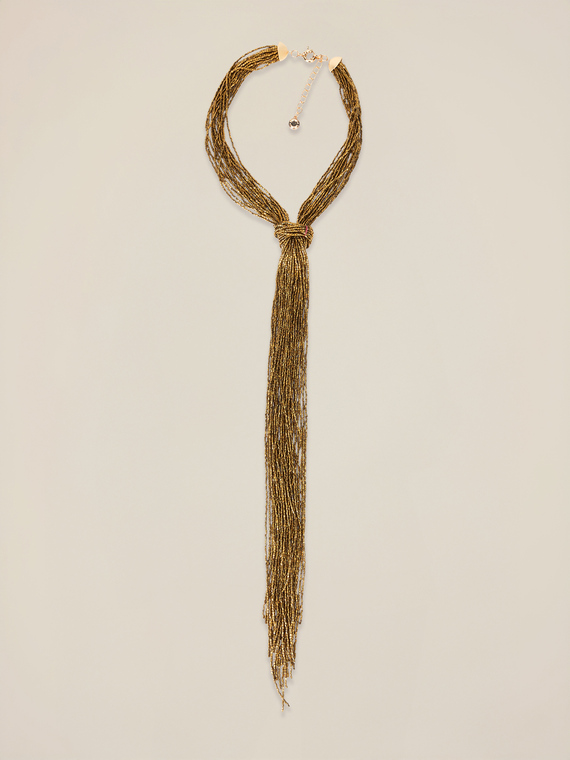 Colier multifir cu nod