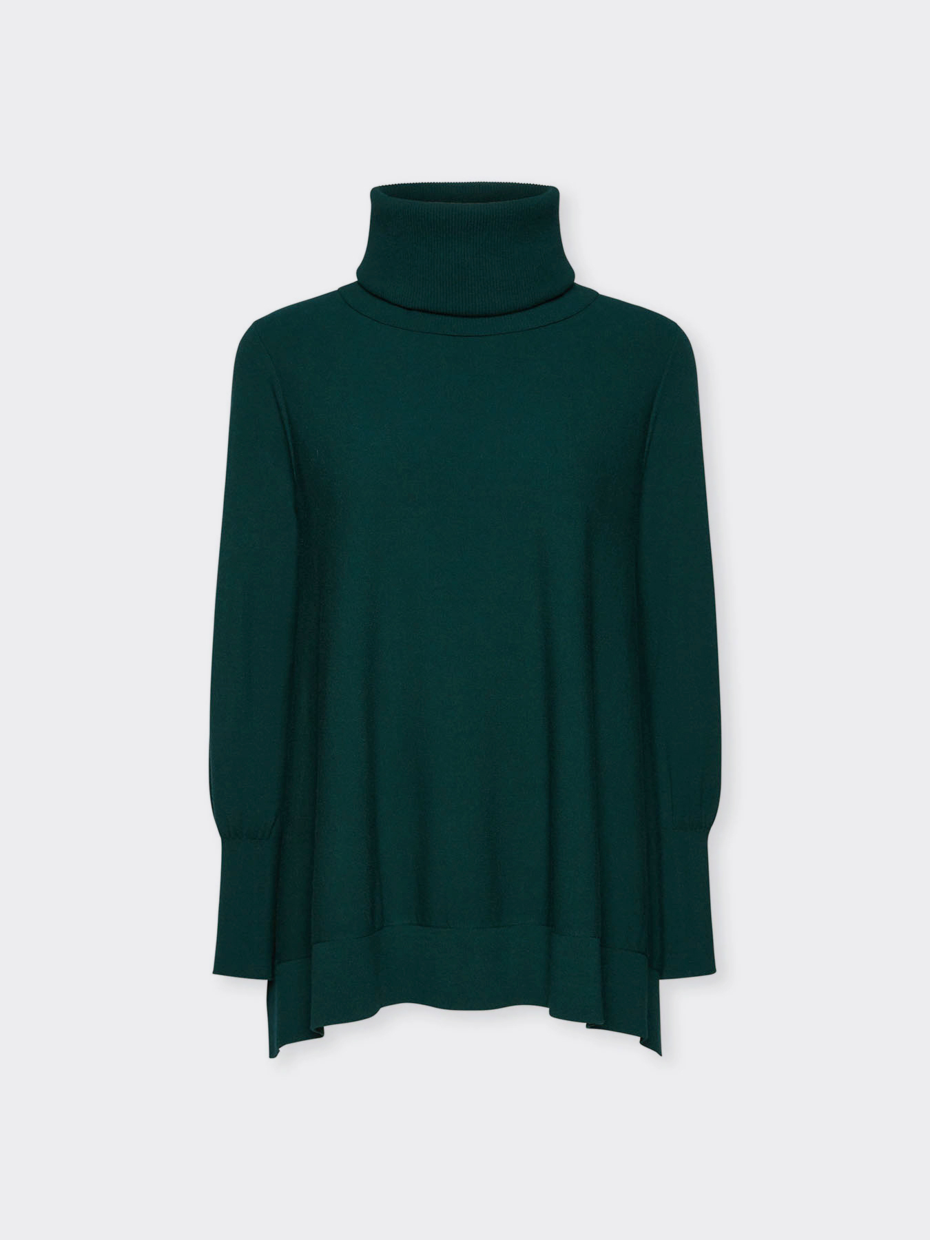 Loose-fitting sweater with detachable collar image number 5