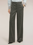 Pantalon palazzo &agrave; rayures avec micro paillettes image number 2