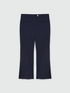 Kick-Flare-Hose in Milano-Rib image number 4