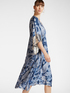 Kaftan dress in two prints image number 2