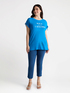 T-shirt brodée en viscose LENZING™ ECOVERO™ image number 2