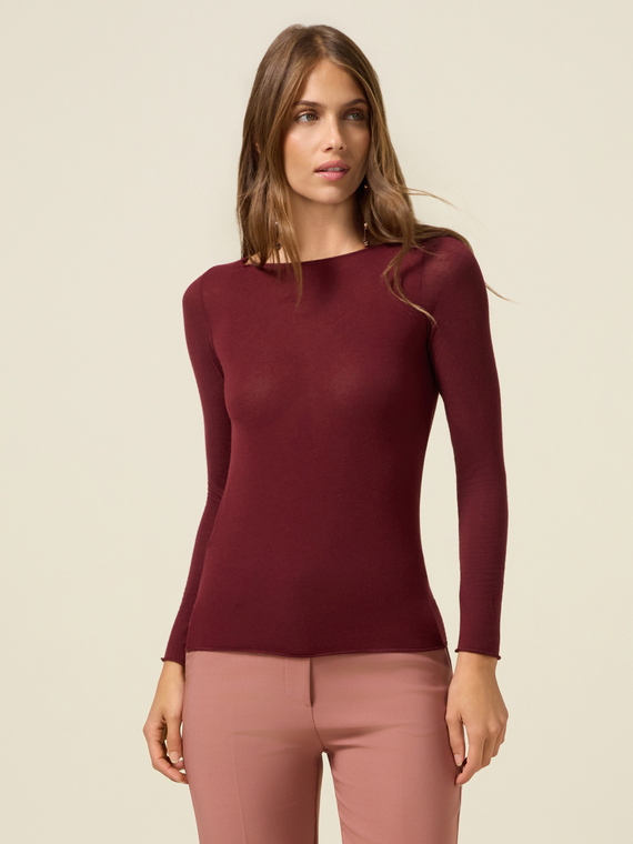T-shirt misto cashmere