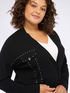 Cardigan con borchie image number 3
