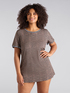 Maxi-T-Shirt mit Animal-Print image number 3