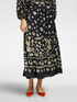 Long printed skirt image number 2