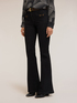 Jeans flare con alamari in metallo image number 2