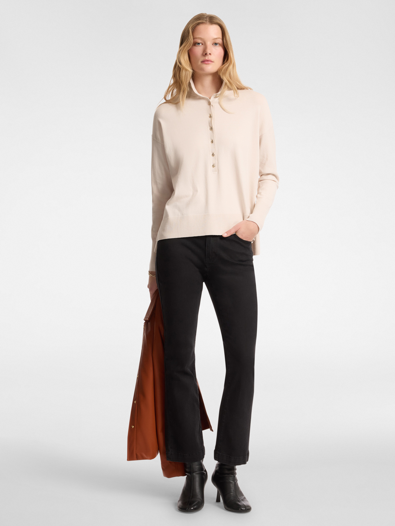 Chemise avec col et boutons image number 2