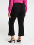 Kick Flare Jeans total black image number 1