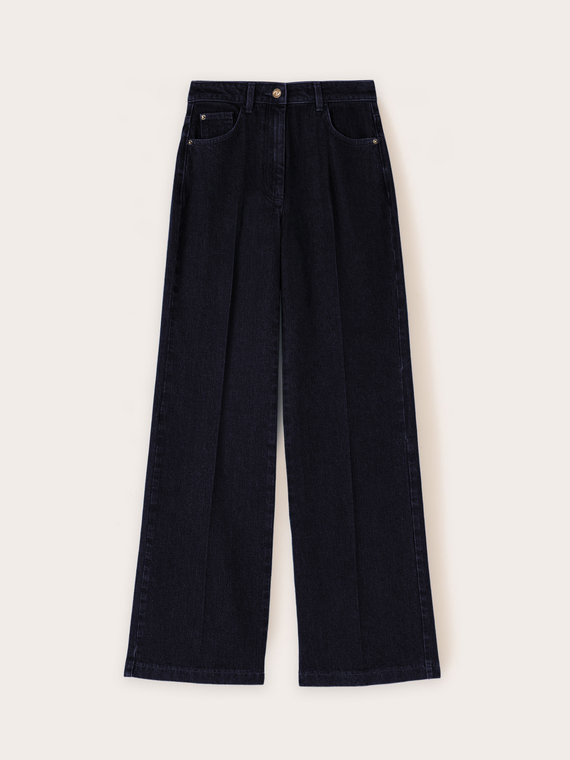 Wide leg jeans