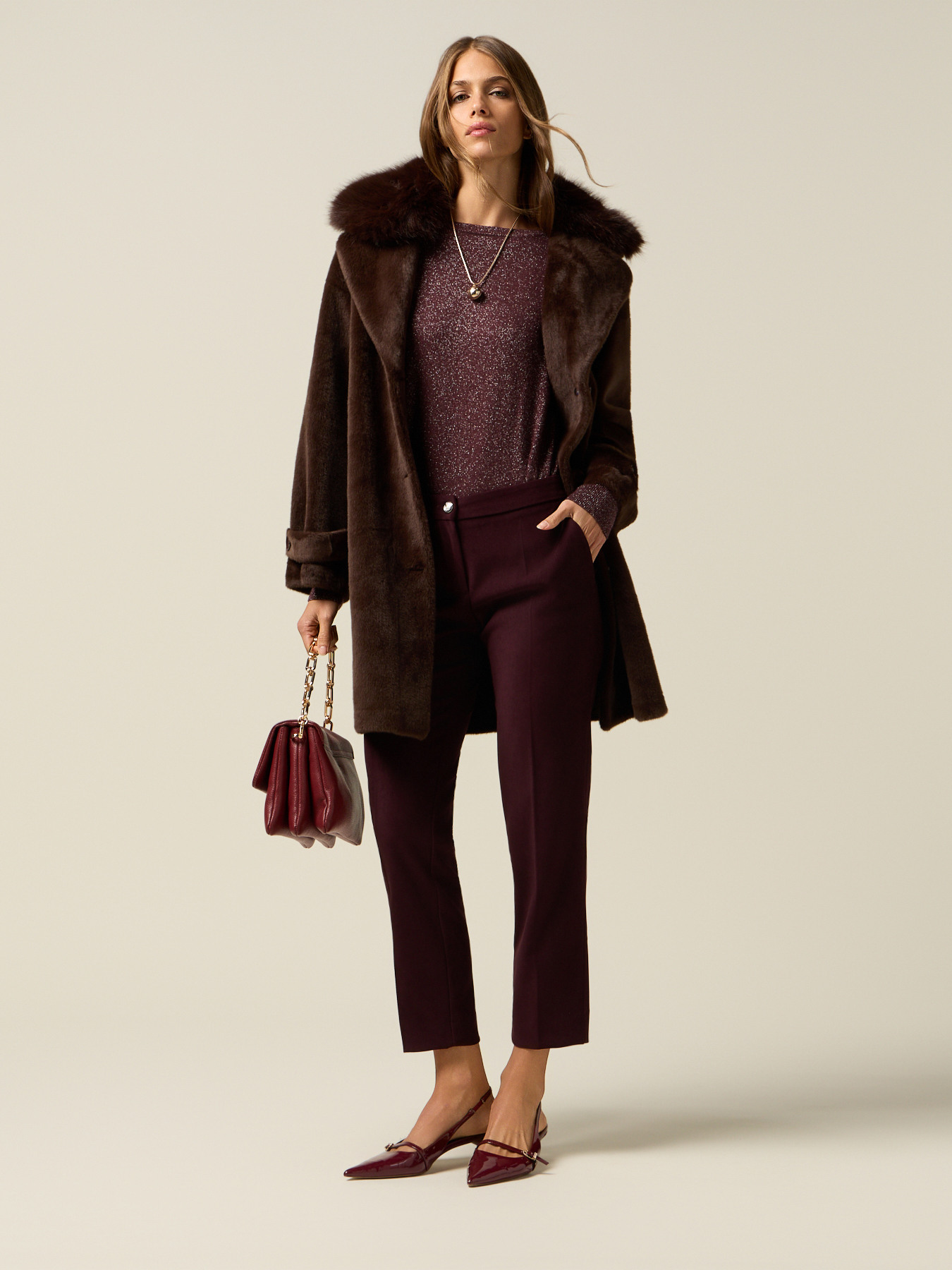 Pantaloni regular in fustagno image number 0