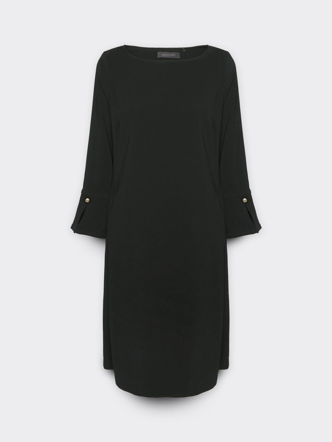 Dress made of crêpe fabric image number 4