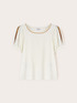 T-shirt with balloon sleeves image number 4