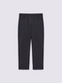 Pantalon Barrel en Point de Milan image number 4
