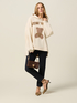 Geschlossener Kapuzenpullover mit Schriftzug image number 3