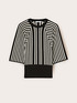 Gestreiftes Shirt mit kurzen Ärmeln image number 4