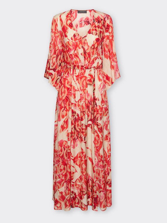 Printed long dress