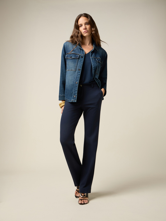 Schlaghose aus Punto Milano