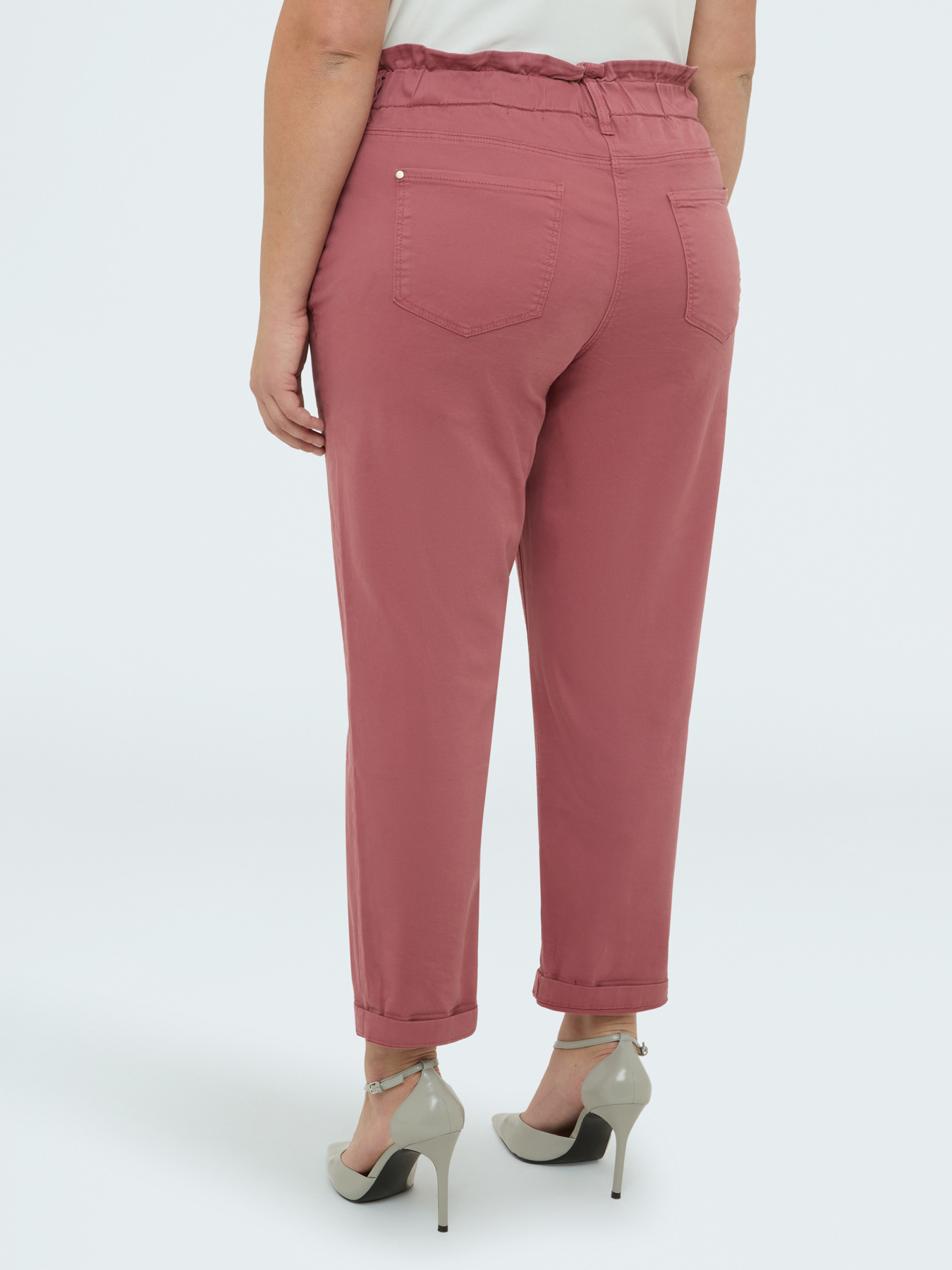Pantaloni Balloon in cotone image number 1