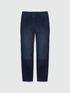 Dark blue washed jeggings image number 4