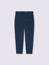 Stretch fabric joggers with drawstring image number 4