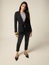 Blazer mit Satingürtel image number 3