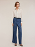 Shirt with piping and slit at the back image number 2