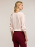 Crepe de chine blouse with boxy fit image number 1