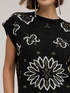 Top in maglia jacquard image number 3
