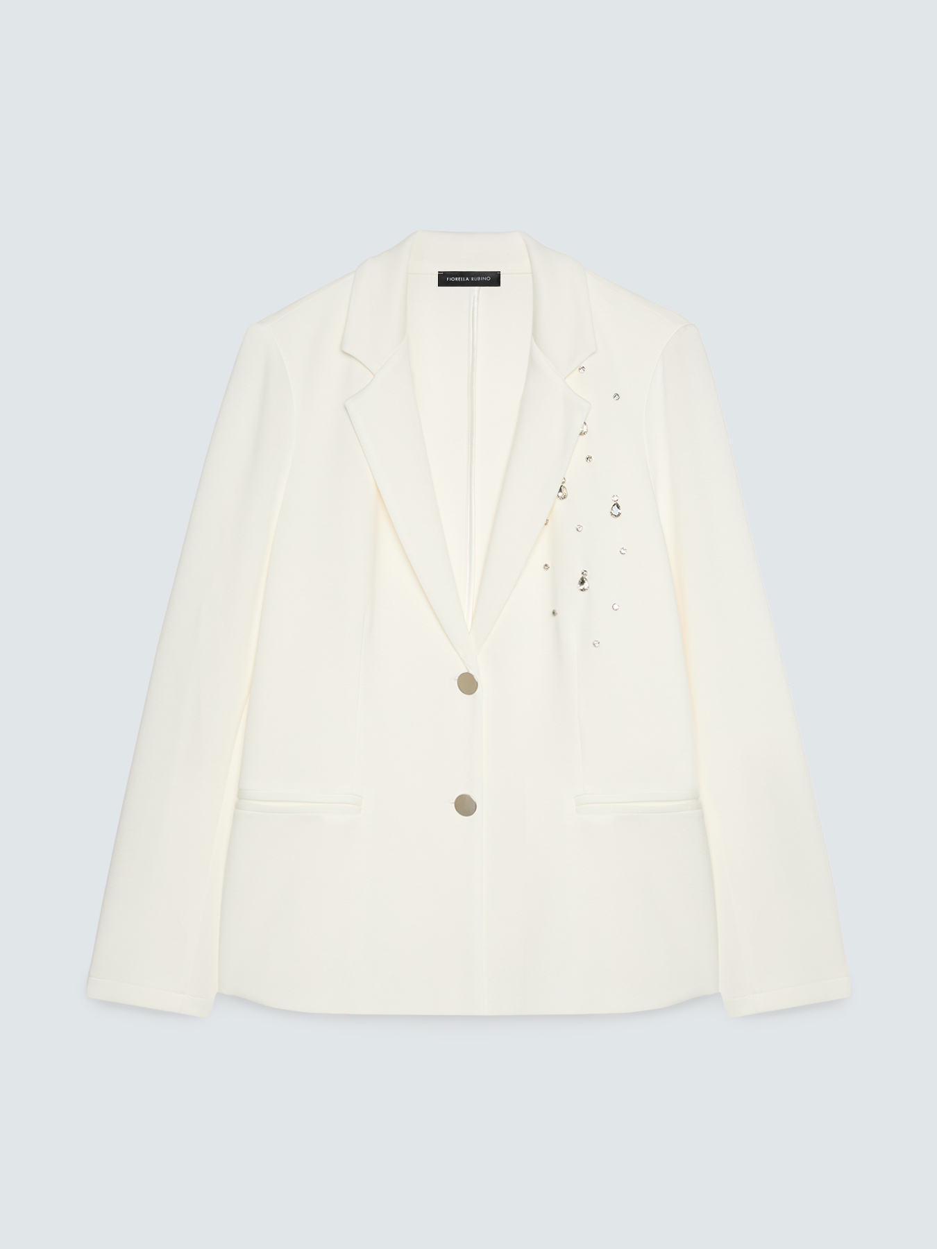 Scuba blazer with crystal embellishments image number 4