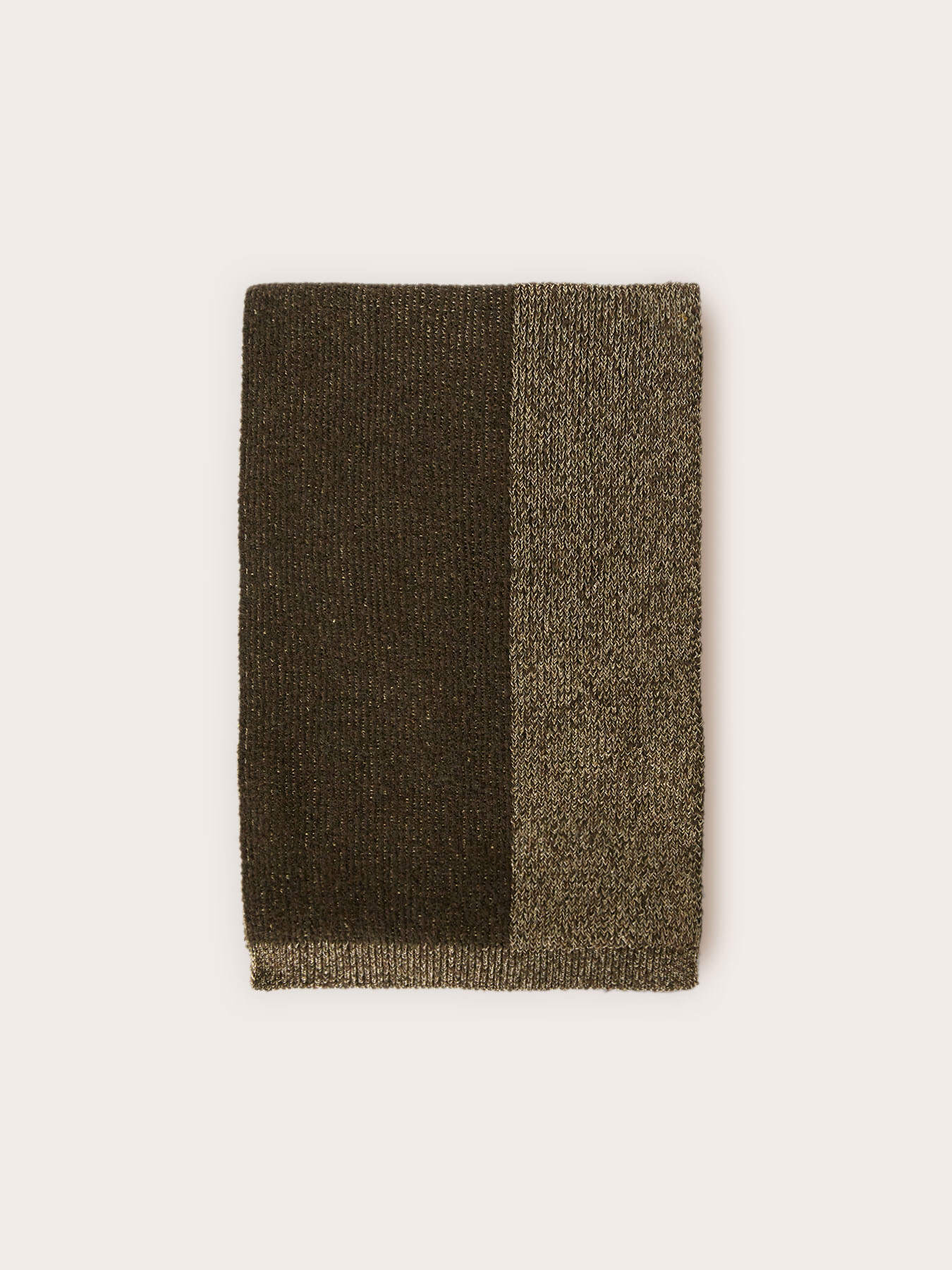 Sciarpa in maglia misto lurex image number 1
