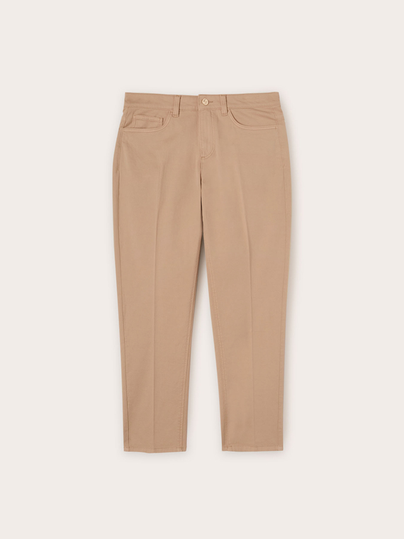 Pantaloni carrot Rianne in cotone