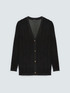 Cardigan con micro rouches image number 4