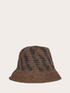 Sombrero bucket de estera trenzada image number 1