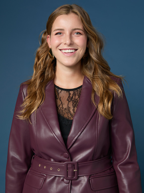 Blazer strutturato con cintura