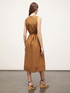 Midi-Kleid aus Baumwolle mit Tunnelzug image number 1