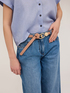 Belt with Double Love buckle image number 0