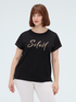 T-Shirt aus Baumwolle mit Soleil-Schriftzug image number 2