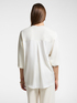 Sweatshirt aus zwei Stoffen mit Monogramm-Stickerei image number 1