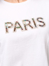 Jersey T-shirt with jewel appliqué image number 2