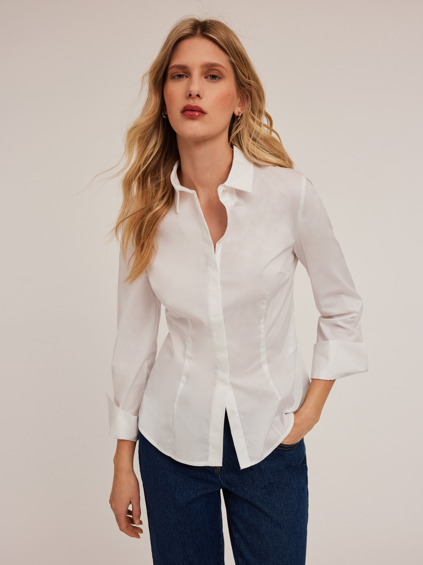 Poplin shirt image number 0
